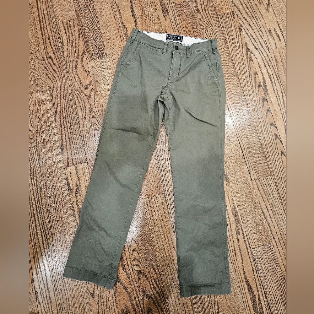 Abercrombie & Fitch Kennan Straight Stretch Pant